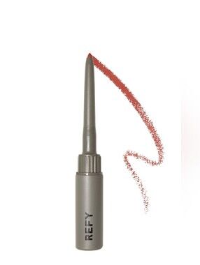 REFY Lip Sculpt Lip Liner & Setter DUSK/Dark, Mahogany pink.